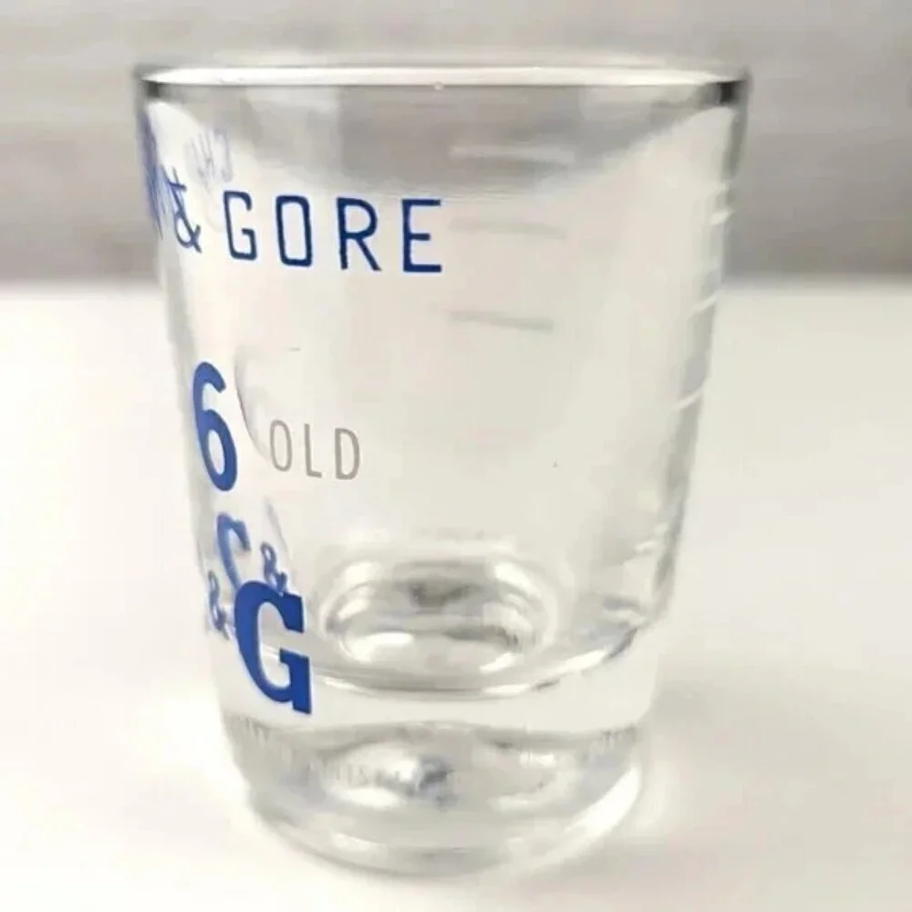 Vintage Chapin & Gore 6yr Whiskey Shot Glass
